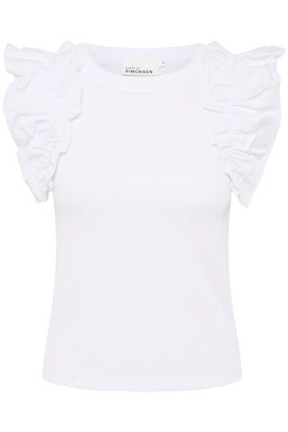 Oda Tank - Bright White