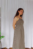 Arcadia Dress - Black/Beige Check