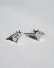 Bee Stud Earrings - Silver