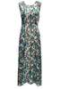 Charlotte Sleeveless Dress - Floral Silk