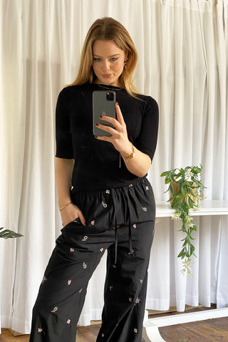 Calliope Top - Black