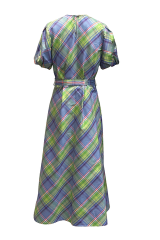 Tilly Frock - Check Silk