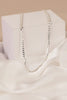 Diamond Cut Curb Necklace - Sterling Silver