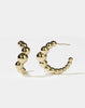 Fizzy Hoops Medium - Gold Plated