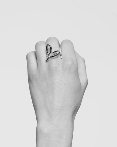 Flower Ring - Sterling Silver
