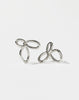 Flower Earrings Medium - Sterling Silver
