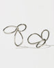 Flower Earrings Oversized - Sterling Silver