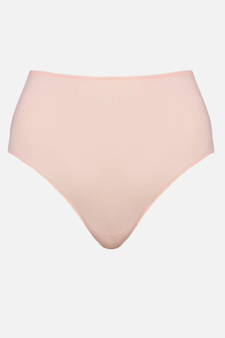 Whitney High Waist Brief - Rosy