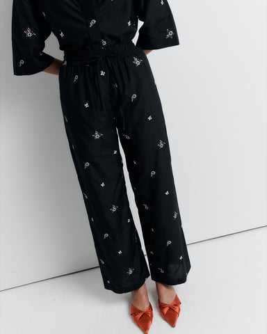 June Pant (Nightshade Bloom)