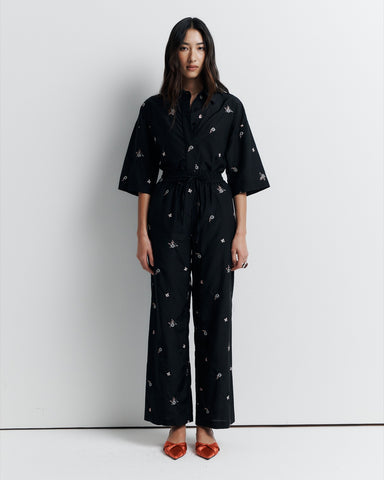 June Pant (Nightshade Bloom)