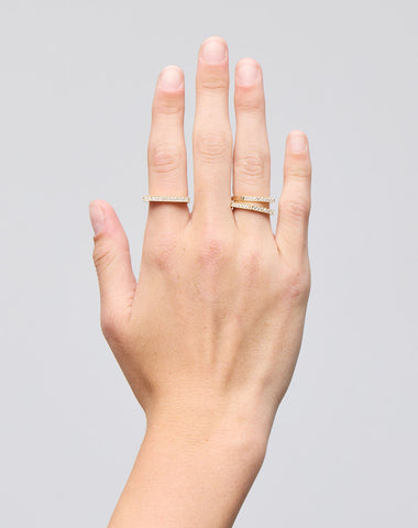 Geo Ring - Sterling Silver