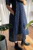 Olympia Dress - Midnight Blue Spot