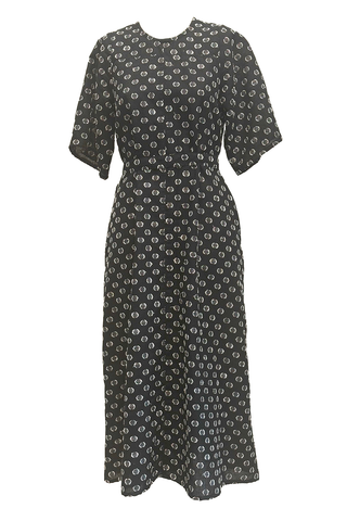 Olympia Dress - Black Spot
