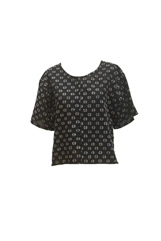 Olympia Top - Black/White