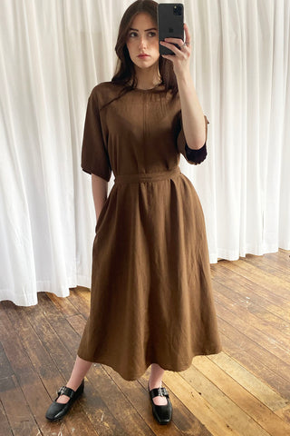 Olympia Dress - Chicory