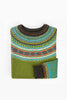 Alpine Short Sweater - Moss