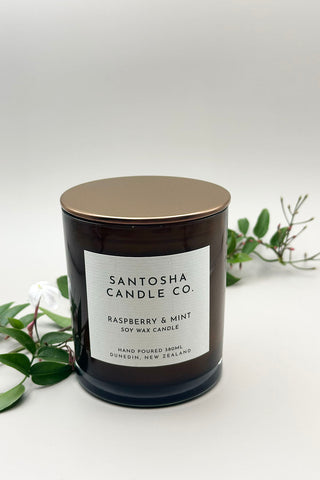 Raspberry & Mint Candle