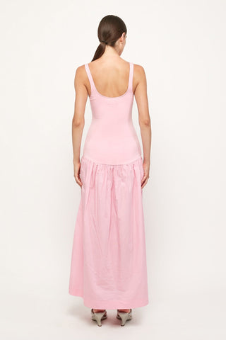 Stretch Singlet Midi - Carnation