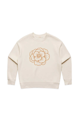 Hydrangea Crew - Ecru