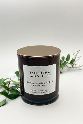 Sandalwood & Cedar Candle
