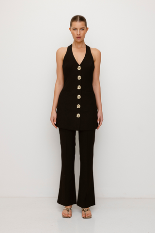 Irida Bootcut Pants - Noir