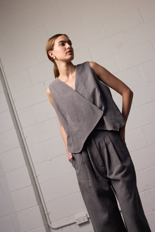 Sylvia Vest - Slate