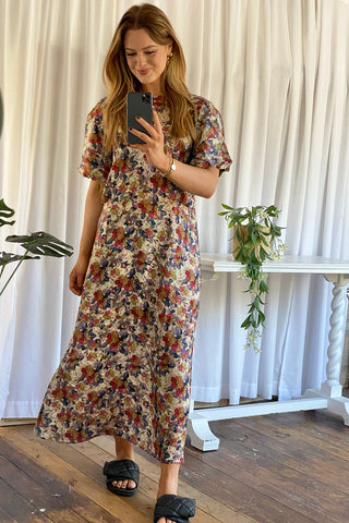 Tilly Dress - Pink Floral