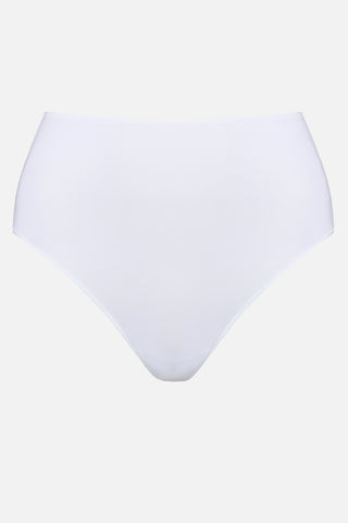 Whitney High Waist Brief - Pure