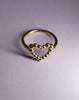 Fizzy Heart Ring - Gold Plated