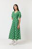 Plaid Dress - Green