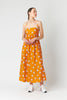 Carlotta Sundress - Tangerine