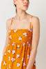 Carlotta Sundress - Tangerine