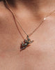 Cherub Charm Necklace - Sterling Silver