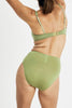 Whitney High Waist Brief - Olive
