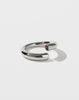Wave Ring - Sterling Silver with Thai Garnet