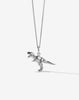 Dinosaur Charm Necklace - Sterling Silver