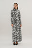 Rosalina Dress - Print Grey