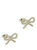 Ribecca Crystal Bow Studs