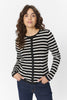 Mila Striped Cardigan