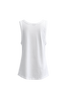 Rose Singlet - White