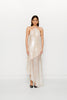 Mina Sequin Maxi Dress - Champagne Gold