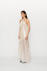 Mina Sequin Maxi Dress - Champagne Gold