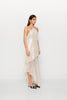 Mina Sequin Maxi Dress - Champagne Gold