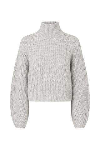 Elio Knit Jumper - Light Grey