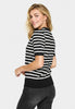 Mila SS Striped Pullover