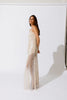 Mina Sequin Maxi Dress - Champagne Gold