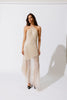Mina Sequin Maxi Dress - Champagne Gold