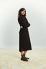 Mila Rollneck Dress - Black