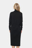 Mila Rollneck Dress - Black