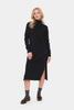 Mila Rollneck Dress - Black